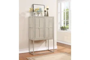 2 DOOR BAR CABINET