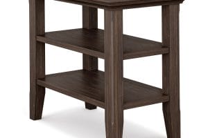 Acadian - Narrow Side Table - Farmhouse Brown